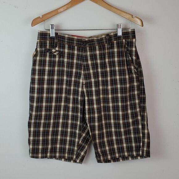 Trevero Other - Trevero Shorts Tartan Size 30 Brown